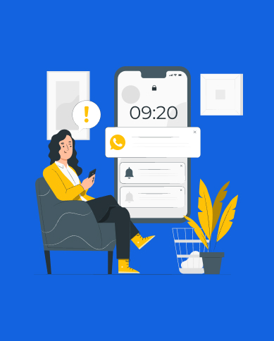 Notifikasi Otomatis via WhatsApp & Email
